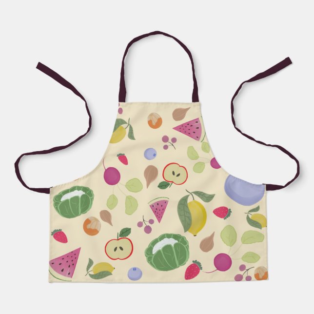 Delantal frutas y verduras Apron (Anverso)