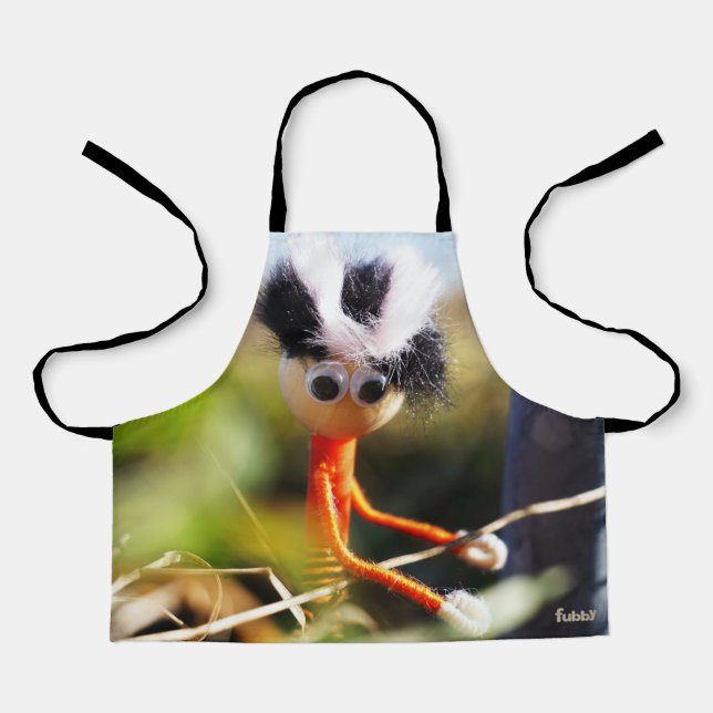 Delantal Fubby, een fantasie poppetje. (Anverso)