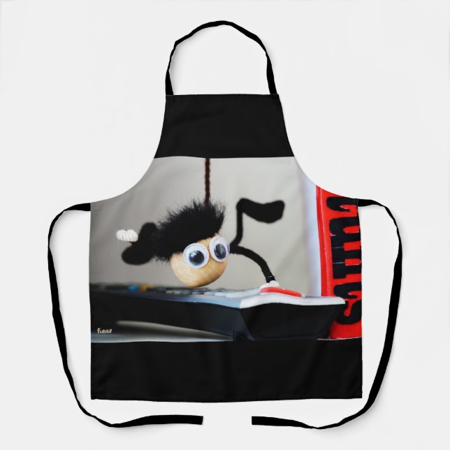 Delantal Fubby hangend als de scene van Tom Cruise. (Anverso)