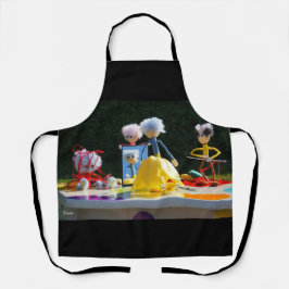 Delantal Fubby's met Tulpen jurk bij atelier.