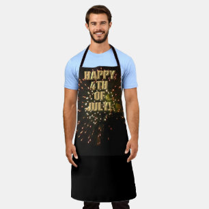 Delantal Fuegos artificiales 4 de julio 2014