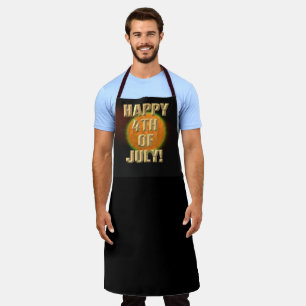 Delantal Fuegos artificiales 9 4 de julio Esponja del chef