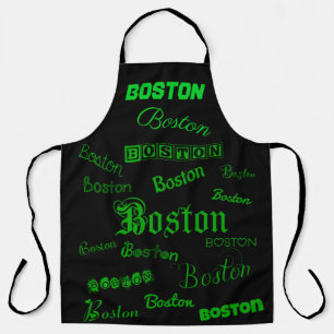 Delantal Fuentes verdes de Boston