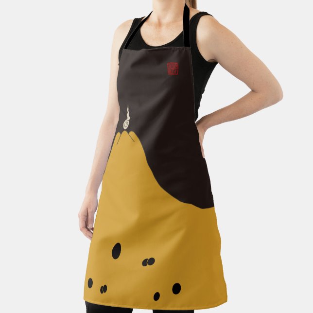 Delantal Fujigoshinkamonkurokirasya-Jinbaori (in situ)