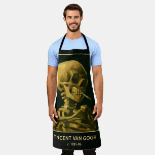 Delantal Fumar de cráneo vintage - Inspiración única de Van