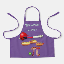 Delantal Fun Barbeque Hotdogs Baseball Appie Pie Apron