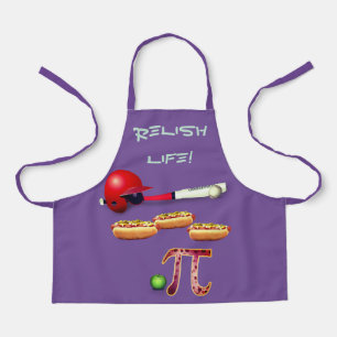 Delantal Fun Barbeque Hotdogs Baseball Appie Pie Apron
