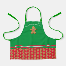 Delantal Fun Gingerbread Holiday Apron