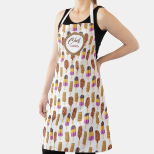 Delantal Fun PopsiclePattern, Apron personalizado