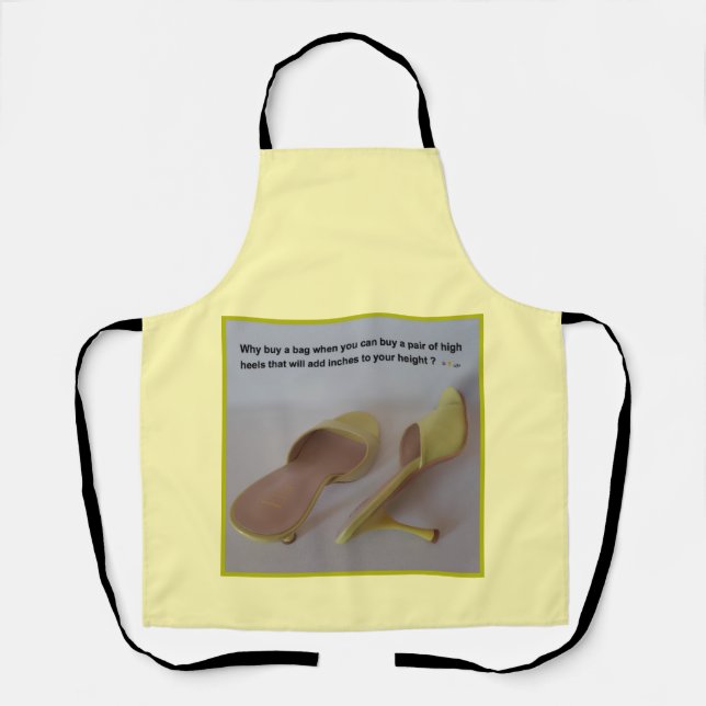 DELANTAL FUN SHOE IMAGEN APRON (Anverso)