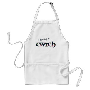 Delantal Fun Welsh Cwtch Apron, floral