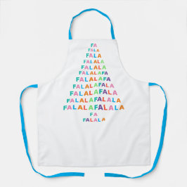 Delantal Funky Colorous Fun FA LA Holiday Temporada de vaca