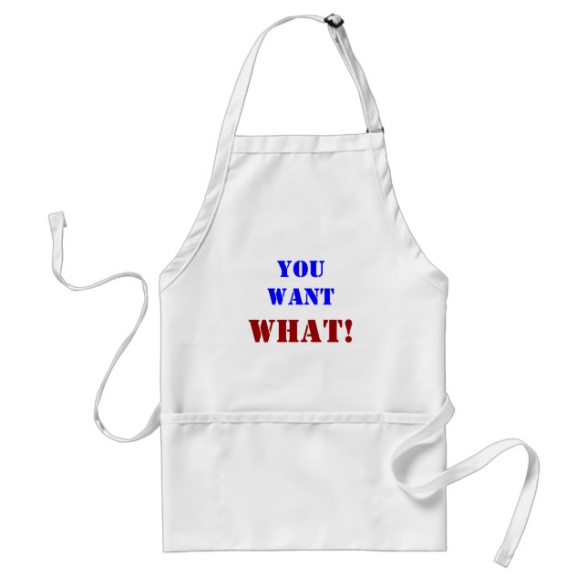 DELANTAL  FUNNY APRONS (Frente)