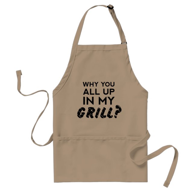 Delantal Funny Barbecue Grill Apron (Frente)