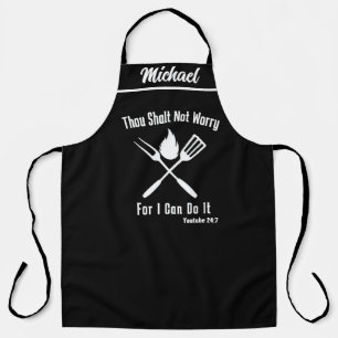 Delantal Funny BBQ Dad Apron - Citas del Día del Padre