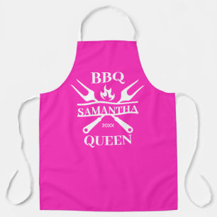 Delantal Funny BBQ Personalizada Barbacoa Reina Apron