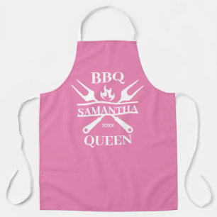 Delantal Funny BBQ Personalizada Barbacoa Reina Apron