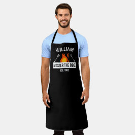 Delantal Funny BBQ Personalized Kitchen