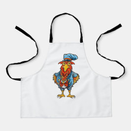 Delantal Funny Bossy Personalizado Rooster