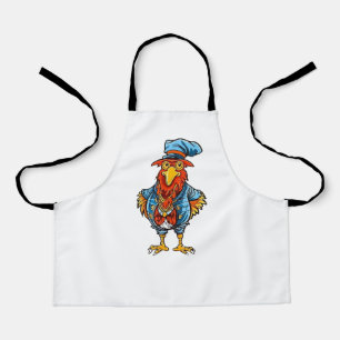 Delantal Funny Bossy Personalizado Rooster