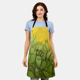 Delantal Funny Cactus Succulum Gardener Plant Mom