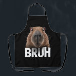 Delantal Funny Capybara Bruh<br><div class="desc">Funny Capybara Bruh</div>
