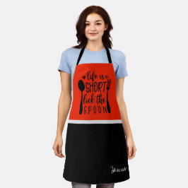 Delantal Funny chef cita a Apron