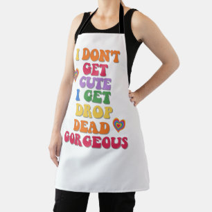 Delantal Funny Colorful LGBTQ Pride Apron