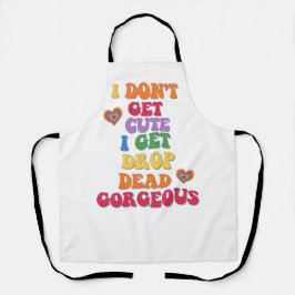 Delantal Funny Colorful LGBTQ Pride Apron