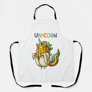 Delantal Funny Corn Unicorn