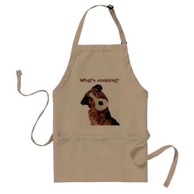 Delantal Funny Cute Dog Personalizado (Frente)