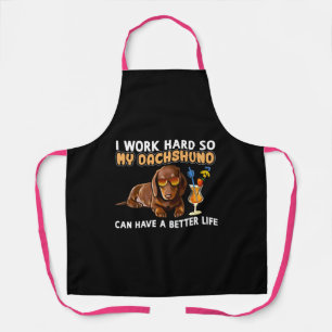 Delantal Funny Dachshund Lover