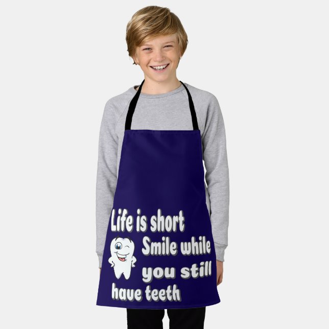 Delantal Funny Dental Quote (Gastado)