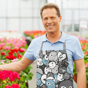 Delantal Funny Doodle Monsters