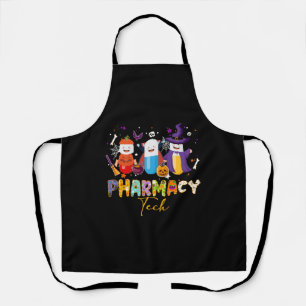Delantal Funny Farmacéutico Técnico Farmacéutico Halloween