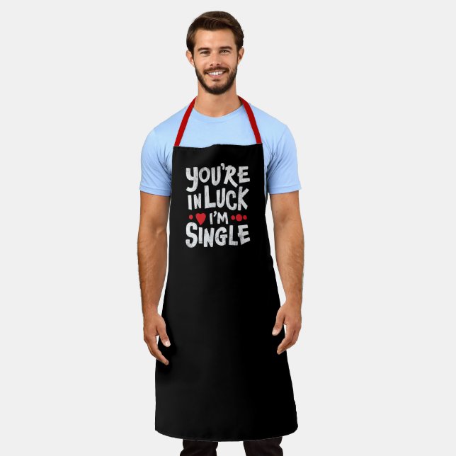 Delantal Funny Fiesta de BBQ Apron | Tienes suerte, soy sol (Gastado)
