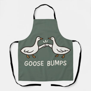 Delantal Funny Goose Bump Personalizado   Fist Bump Geese A