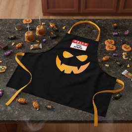 Delantal Funny Halloween Spookkin Calabaza vestuario Apron