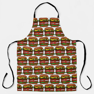Delantal Funny Hamburger PAO