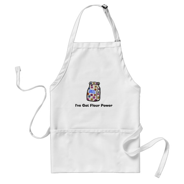Delantal Funny Harour Power Cooking o Baking Apron (Frente)