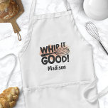 Delantal Funny homogénea color de agua rosada<br><div class="desc">Apron Adulto Personalizado Y Gracioso De Color Rosa. Cuidada delantal del chef con un whisky de cocina y una graciosa cita del humor de la cocina. Personalice el diseño de humor de este personalizado con su propio nombre o texto.</div>