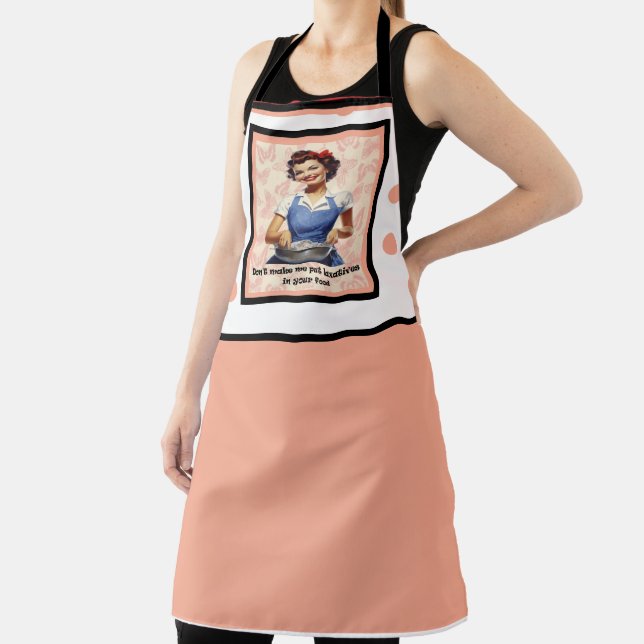 Delantal Funny Housewife Apron (in situ)
