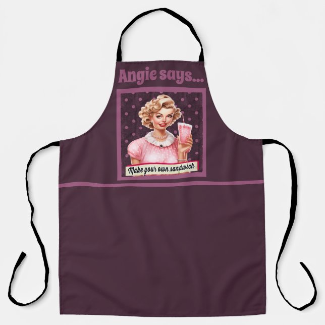 Delantal Funny Housewife Apron (Anverso)