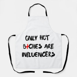 Delantal Funny Influencer Quote Apron For Home Decor