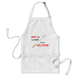Delantal Funny Jealous Girlfriend BBQ Apron