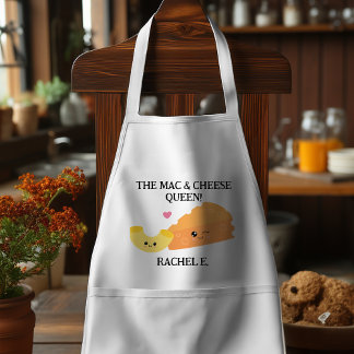 Delantal Funny Kawaii Style Mac y Cheese Master