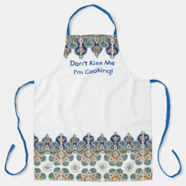 Delantal Funny Medallions Boarder Apron