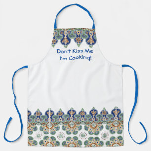 Delantal Funny Medallions Boarder Apron