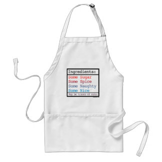 Delantal Funny Naughty y Nice Apron