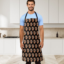 Delantal Funny Personalizado Face Photo Mens